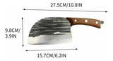 Cuchillo Cabeza De Pezcado Plateado