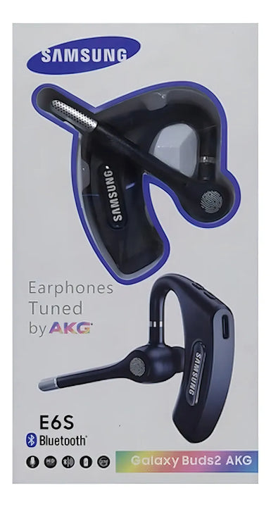 Manos Libres Bluetooth Para Samsung E6s Color Negro