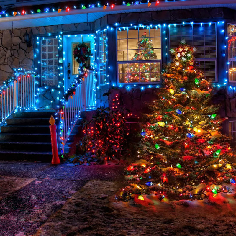 Luces Navidenas Led, 50 Colores, 4 Modos De Iluminacion.