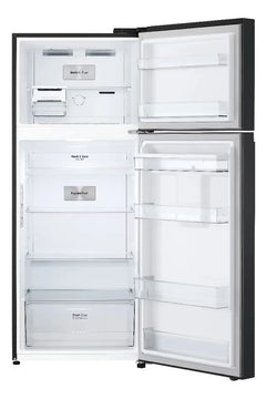 Nevera Lg Top Freezer 394 Lt Doorcooling Thinq Negro Mate