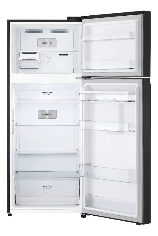 Nevera Lg Top Freezer 394 Lt Doorcooling Thinq Negro Mate