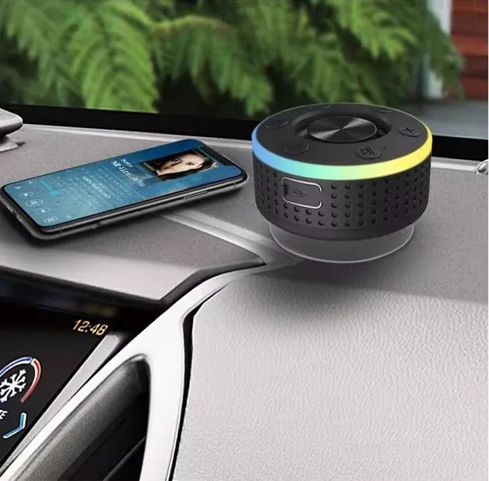 Parlante Ducha Recargable Resistente Agua Bluetooth Portatil Surtido