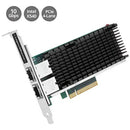 Tarjeta De Red Pcie Ethernet Gigabit Dual Port 10g, Intel X5