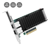 Tarjeta De Red Pcie Ethernet Gigabit Dual Port 10g, Intel X5