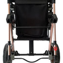 Coche de paseo Happy Baby Alizze travel system negro con chasis color dorado