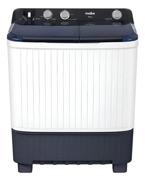 Lavadora Semiautomática 13 Kg Blanca Mabe - Lmd3123hbab0 Blanco