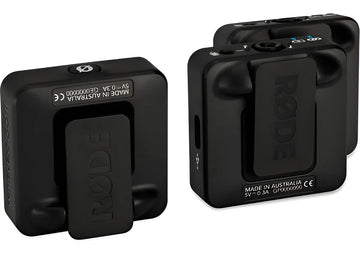 Micrófonos Rode Wireless GO II Condensador Omnidireccional color negroS