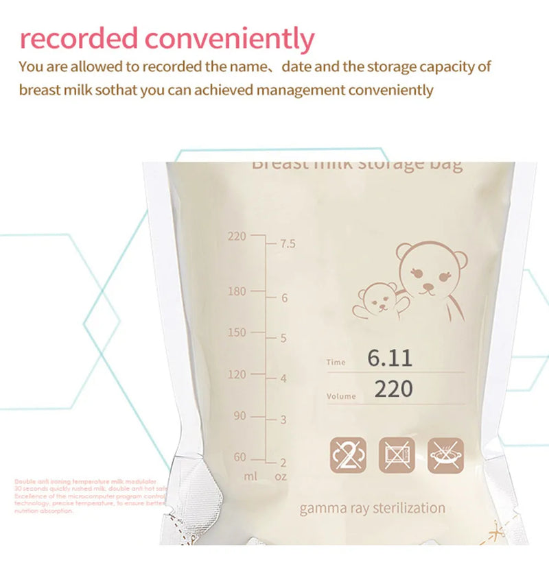 Cmbear Breastmilk Storage 60 unidades
