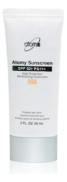 Protector Solar Facial Atomy Crema Fps 50+ 60g Suave Y Fino