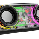 Bocina Portátil Bluetooth 5.0 Rgb 10w 1800mah Altavoces V8 Color Negro