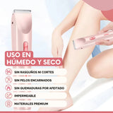 Maquina De Afeitar Inalambrica Mujeres Rasuradora Mujer Piel Rosa