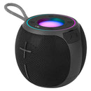 Parlante Inalámbrico Vta 12w Sphere Glow Color Negro