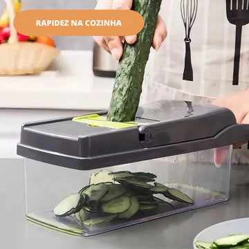 Cortador rallador 16 en 1 para alimentos, verduras y vegetales