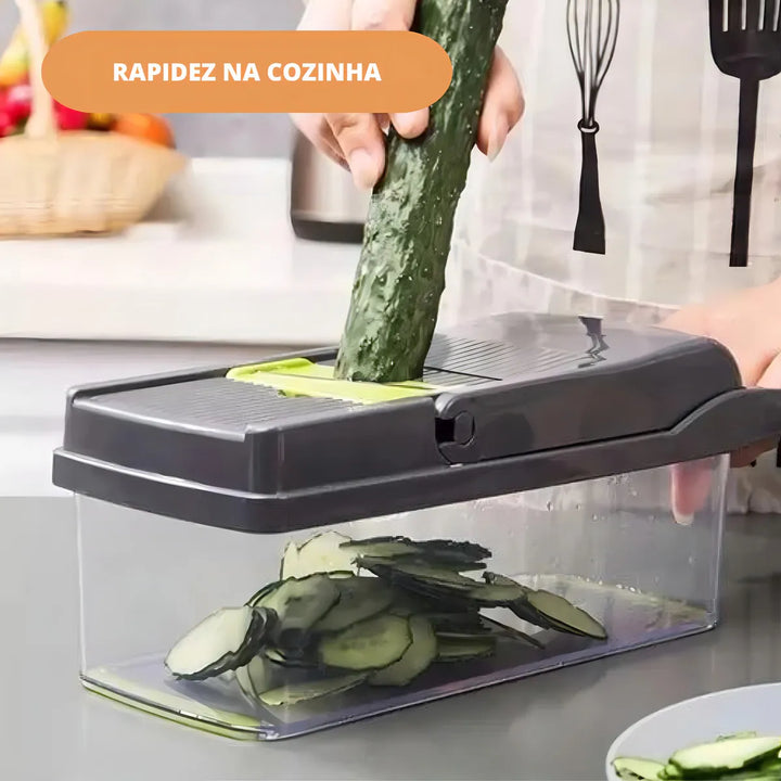 Cortador rallador 16 en 1 para alimentos, verduras y vegetales