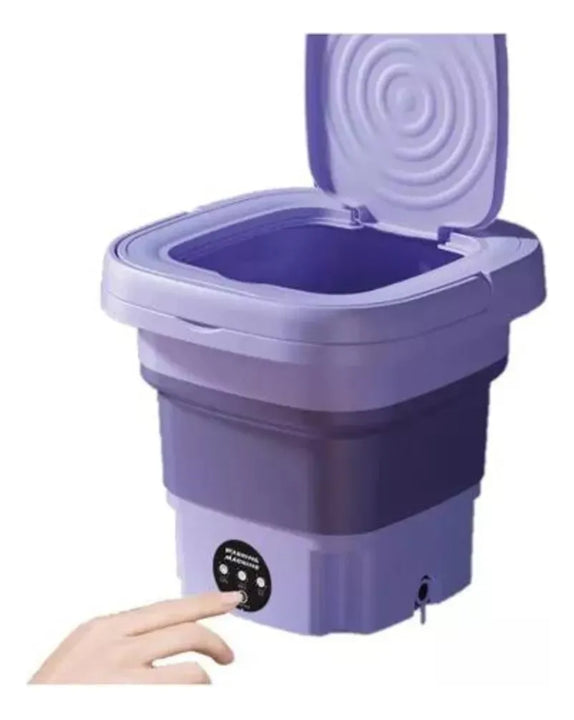 Mini Lavadora Electrica Portátil Plegable Variado