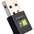Adaptador WiFi inalámbrico de doble banda 5G Ac de 2,4/5 GHz 600 Mbps