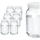 6 Frascos Envase Vidrio Almacenar Leche Materna 8 Oz