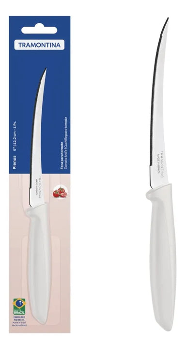 Cuchillo Tramontina Para Cortar Tomates Blanco