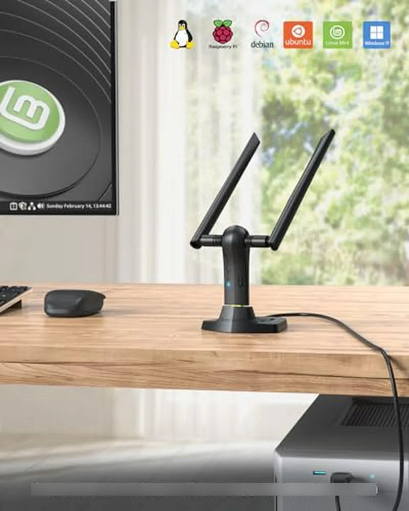 Adaptador Wifi Brostrend 1200mbps Para Múltiples Sistemas Op