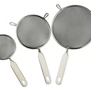 Juego De 3 Coladores Nylon Plateado