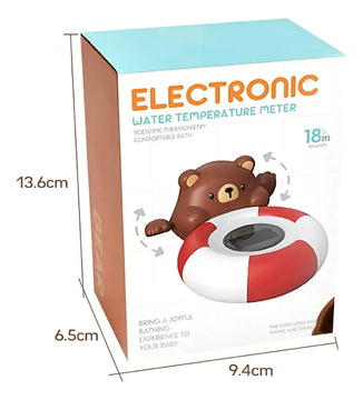 Termómetro Juguete Medición Digital Oso Baño Bebes Flotante Movimiento Diversión Seguridad Agua Bañera Grados Fahrenheit Celsius Alarma Color Temperatura Alta Baja Perfecta Material Seguro Sin Puntas