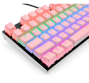 Redragon A130p-sp Keycaps Scarab Pink Para Teclado Mecanico Color Del Teclado Rosa