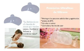 Pezoneras Ultrafinas Para Lactancia