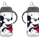 Vaso Entrenador 10 Onz Nuk Mickey Mouse X 2 Unidades Gris Lisa