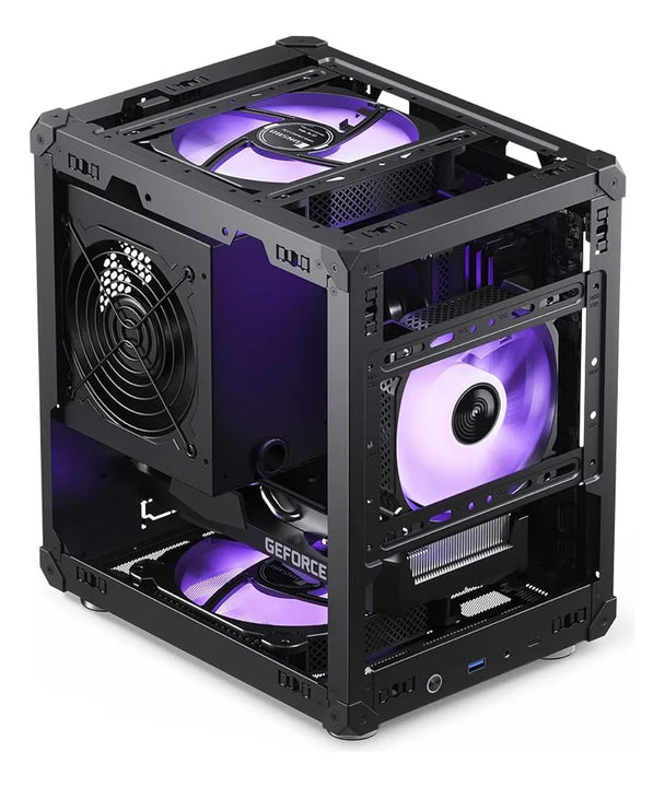 Jonsbo C6 Estuche Malla Mini Matx Negro