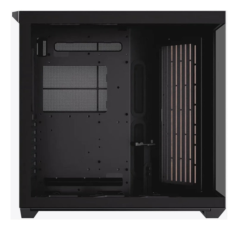 Gabinete Gamer Apnx V1 Negro Wood Maxima Calidad Alta Gama