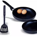 Juego De Sartenes Antiadherente Oster T-16770 Accesorios Inc Color Negro