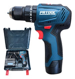 Taladro Percutor Inalámbrico 18v De 10mm Brushless 2 Batería - Azul Marino - 50hz/60hz