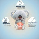 El Sueño De Los Niños: Koala Que Late, Brilla Y Respira Color Gris
