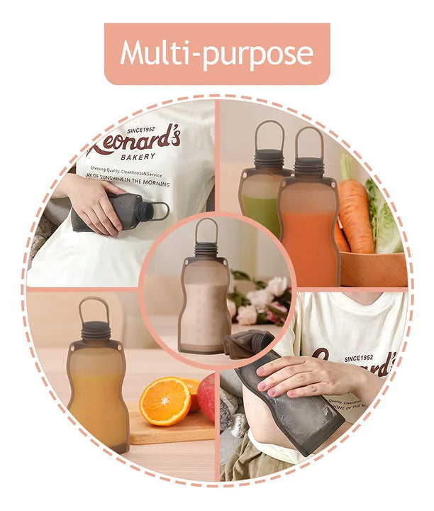 Bolsas De Silicona Ultra Silenciosas Y Reutilizables