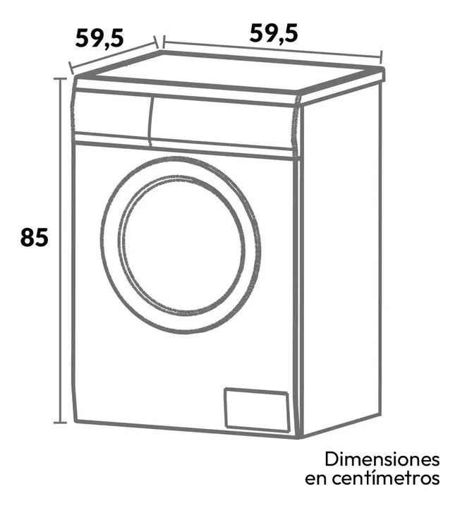 Nevera No Frost 325 Litros + Lavadora/secadora Inventer 14kg Gris