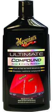 Ultimate Compound Meguiars G17216. Quita Rayones 450ml.