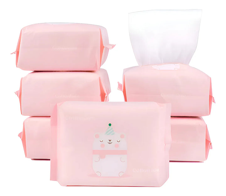 Cottoncare Toallita Seca Para Beb, 100% Algodn, Pauelos De A