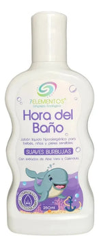 Baño Líquido Bebé Hipoalergénico 7 Elem - Ml