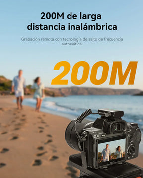 Sistema de micrófono inalámbrico Hollyland Lark M1 P/2 personas negro
