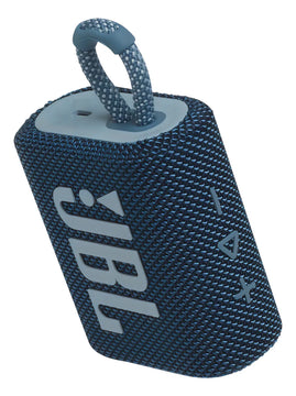 Parlante JBL Go 3 JBLGO3 portátil con bluetooth waterproof blue