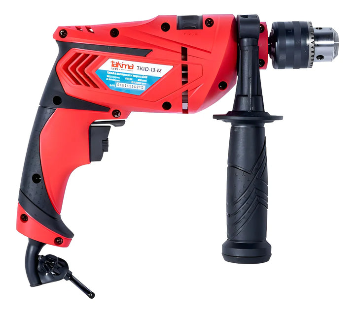 Taladro Impacto 1/2 Pulgada 650 W Takima Color Rojo Frecuencia 60 Hz