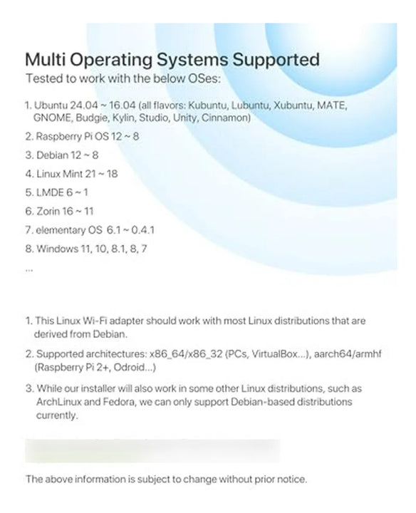 Adaptador Wifi Brostrend 1200mbps Para Múltiples Sistemas Op