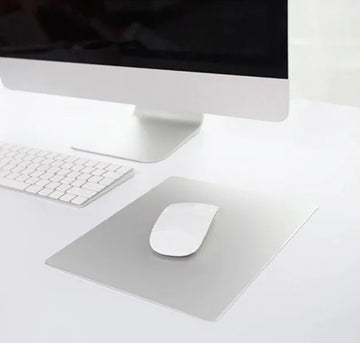 Mouse Pad Aluminio Tudson Antideslizante 240mm*180mm*2mm Silver