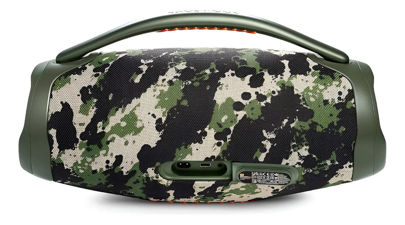 Parlante JBL Boombox 3 portátil con bluetooth waterproof squad