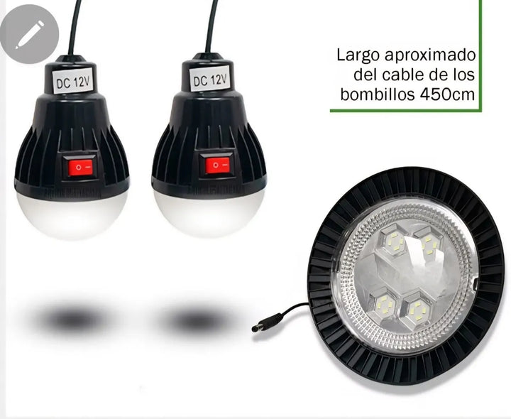 Televisor Solar 32 Pulgadas Batería 60000 Mah Panel Solar