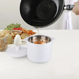 Bstkey Recipiente De Grasa De Tocino De Ceramica Con Colador