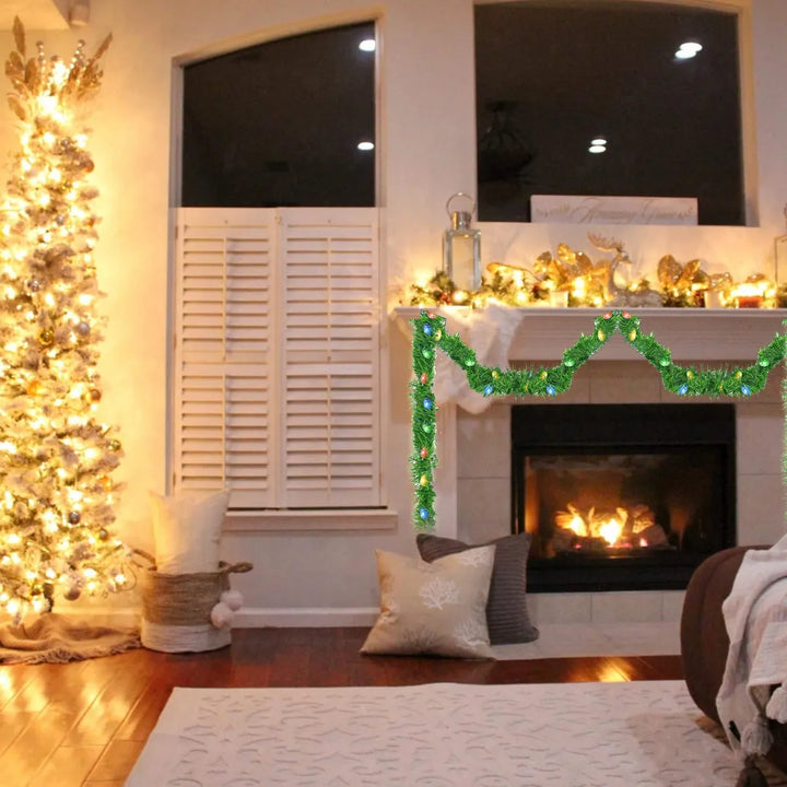 Luces Navidenas Led Brillantes 14.8 Pies