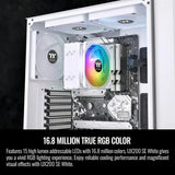 Disipador Cpu Por Aire Intel Amd- Thermaltake Ux200 Se Argb Led Argb White