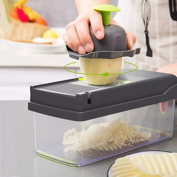 Mandolina Picatodo Multifuncional Para Verduras Y Frutas