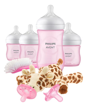 Biberón Natural Philips Avent Rosa Con Snuggle Para Bebé Color Nombre Del Diseño